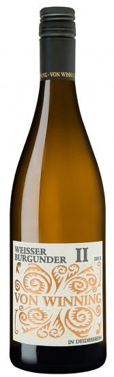 2015 Weißer Burgunder II trocken - Weingut von Winning (VDP)