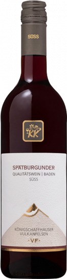 2022 Königschaffhauser Vulkanfelsen Spätburgunder Dt. QW *VF* süß - Winzergenossenschaft Königschaffhausen-Kiechlinsbergen