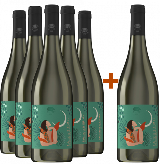 5+1 Paket Catarratto Zibibbo Terre Siciliane IGP - Al Feù 1915 - Terre Siciliane