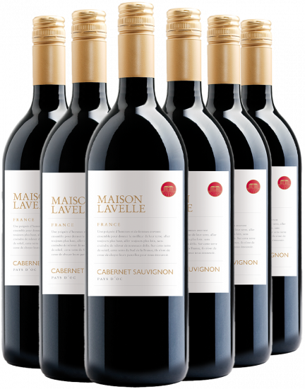 6er Paket Cabernet Sauvignon Pays d´Oc IGP - WirWinzer Select Teck