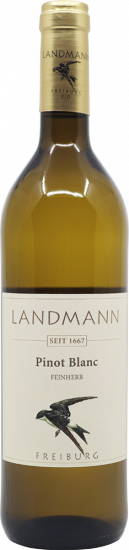 2023 Pinot Blanc feinherb Bio - Weingut Landmann