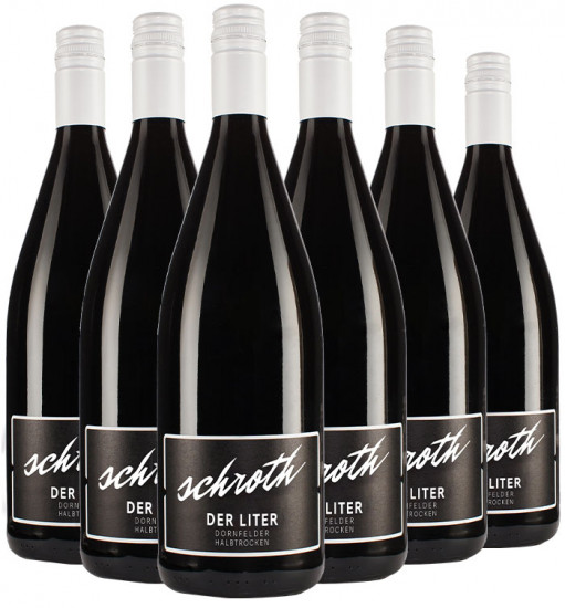 2017 Dornfelder Rotwein halbtrocken Paket - Weingut Michael Schroth
