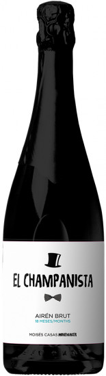2019 El Champanista Airén Organic (18 meses Método Tradicional) Castilla VT brut Bio - Bodegas Moisés Casas