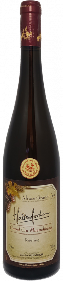 2020 Riesling Muenchberg Grand Cru de Nothalten Alsace Grand Cru AOP trocken - Domaine Hassenforder