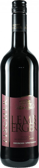 2019 Heilbronner Stiftsberg Lemberger Barrique trocken - Weingut Fischer Heilbronn