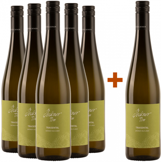 5+1 Paket TOM Traisental Grüner Veltliner - Weingut Tom Dockner