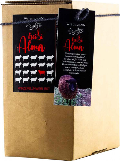 Heißi Alma Winzerglühwein 3 Liter Bag-in-Box 3,0 L - Weingut Jörg Wiedemann