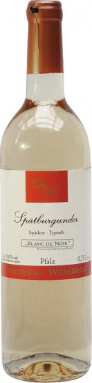 2016 Spätburgunder Blanc de Noir QW trocken - Weingut Andreas Weisbrod