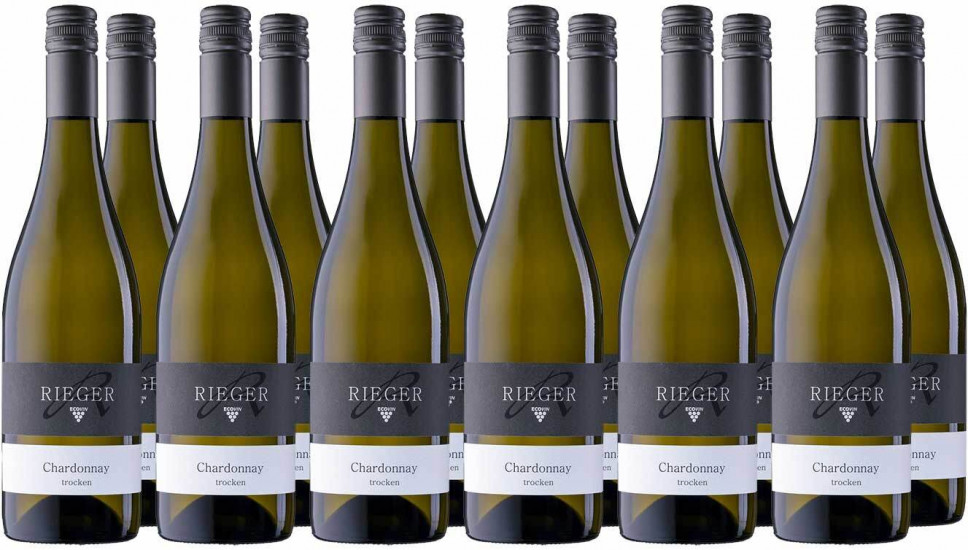 Chardonnay Bio-Literwein-Paket - Weingut Rieger