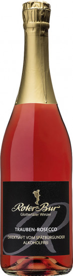 Trauben-Rosecco alkoholfrei - Roter Bur Glottertäler Winzer