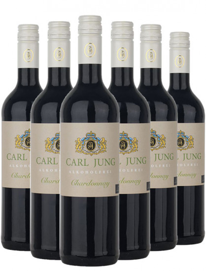 Chardonnay Entalkoholisierter Wein BIO (6 Flaschen) Bio - Carl Jung