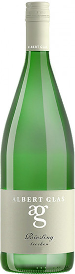 2024 Riesling trocken 1,0 L - Weingut Albert Glas