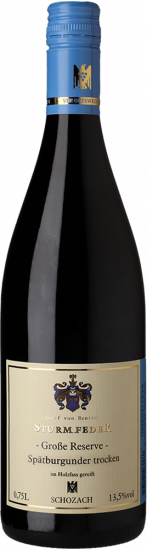 2018 Spätburgunder -Große Reserve- trocken - Weingut Graf von Bentzel-Sturmfeder