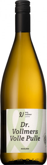 2024 Dr. Vollmers Volle Pulle Riesling trocken Bio 1,0 L - Weingut Eva Vollmer