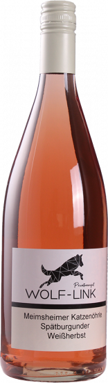 2025 Spätburgunder Weißherbst halbtrocken 1,0 L - Privatweingut Wolf-Link