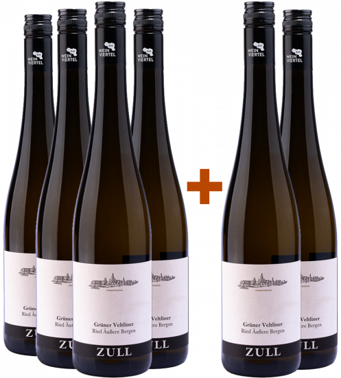 4+2 Paket Grüner Veltliner Reserve Äußere Bergen Weinviertel DAC - Weingut Zull