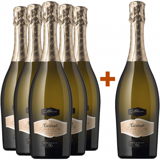 5+1 Paket One&Only Prosecco Millesimato DOC - Fantinel
