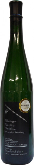 2015 Oestricher Doosberg Riesling Spätlese - Weingut Bernhard Eser