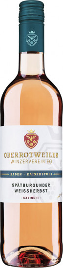 2023 Oberrotweiler Käsleberg Spätburgunder Weißherbst Kabinett lieblich - Oberrotweiler Winzerverein