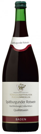 2015 Kiechlinsberger Vulkanfelsen Spätburgunder Dt. QW 1L - Winzergenossenschaft Königschaffhausen-Kiechlinsbergen
