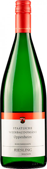 2025 Riesling trocken 1,0 L - Staatliche Weinbaudomäne Oppenheim