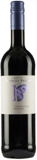 2023 Dornfelder trocken Bio - Weingut Becker-Heißbühlerhof