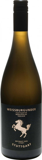 2023 Stuttgarter Mönchhalde Weißburgunder trocken Bio - Weingut der Stadt Stuttgart