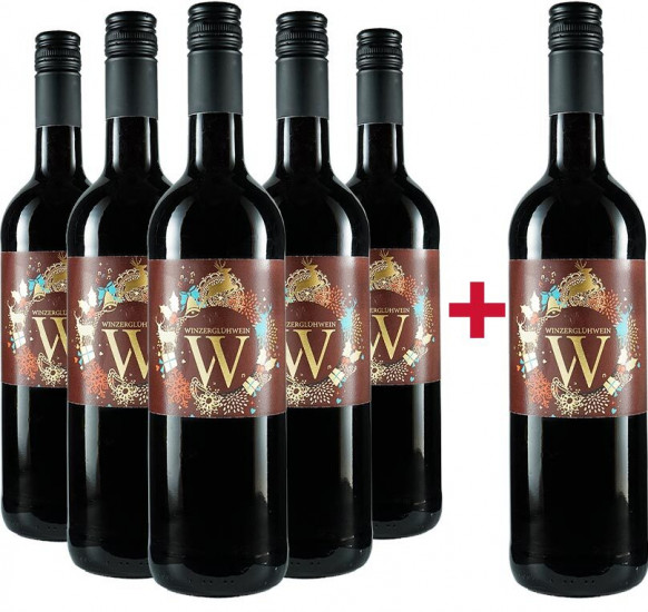 5+1 Paket Roter Winzerglühwein - Weingut Wasem Doppelstück