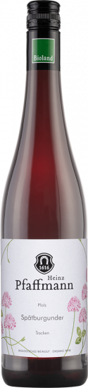 2024 Spätburgunder trocken Bio - 1616 Pfaffmann Heinz Stiftung
