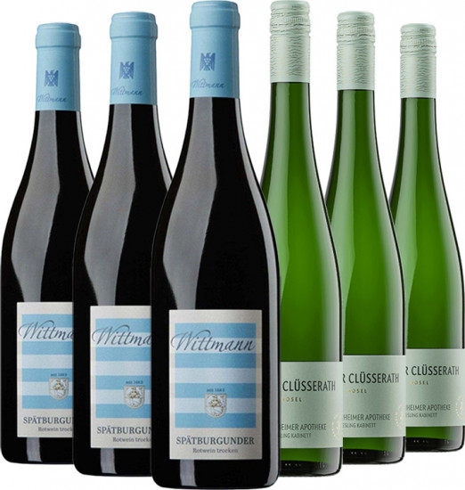 Wonnegau trifft Mosel Paket - Weingüter Wittmann & Clüsserath