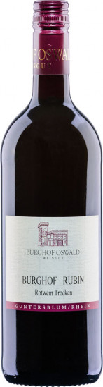 2023 Burghof Rubin - ein Liter trocken 1,0 L - Weingut Burghof Oswald