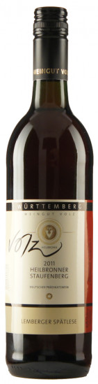 2023 Heilbronner Staufenberg Lemberger Spätlese halbtrocken - Weingut Volz