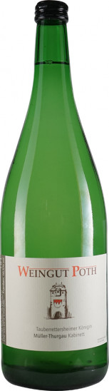 2017 Tauberrettersheimer Königin Müller-Thurgau Kabinett 1 L - Weingut Poth