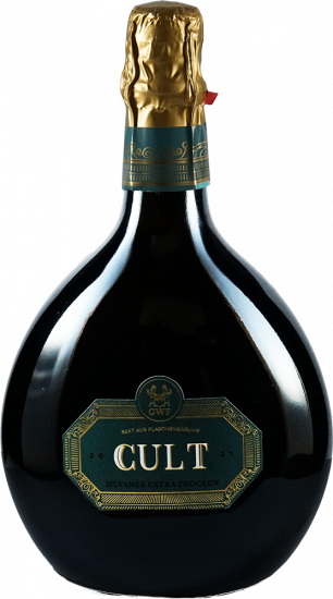 2021 CULT - Silvaner Sekt im Bocksbeutel b.A. extra trocken - Winzergemeinschaft Franken eG