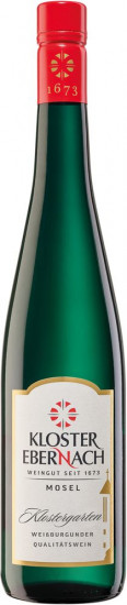 2019 Cochemer Klostergarten Weissburgunder Qualitätswein Mosel halbtrocken - Weingut Kloster Ebernach