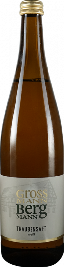 2022 Deutscher Traubensaft weiß - Weingut Grossmann-Bergmann