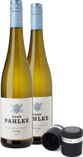 Hahn Pahlke Riesling- Paket mit Weinverschluss