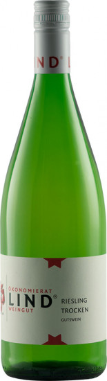 2023 Riesling | Gutswein trocken Bio 1,0 L - Weingut Ökonomierat Lind