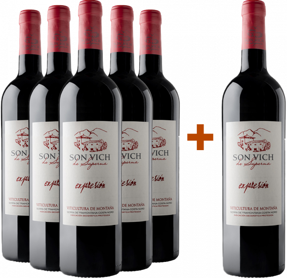 Aktionspaket 5+1 Expresión - Bodega Son Vich de Superna