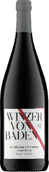 Lemberger Sulzfelder Stiftsberg halbtrocken 1,0 L - Winzer von Baden