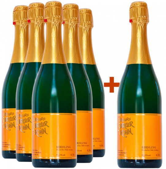 5+1 Paket Hausmarke Sekt - Wein- und Sektgut Schreier