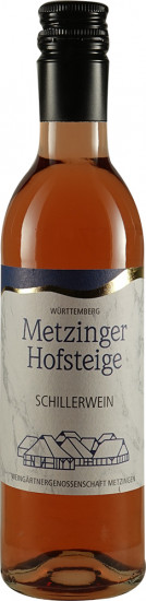 2021 Metzinger Hofsteige Schiller halbtrocken 0,25 L - Weingärtnergenossenschaft Metzingen-Neuhausen
