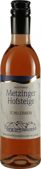 Metzinger Hofsteige Schiller halbtrocken 0,25 L - Weingärtnergenossenschaft Metzingen-Neuhausen
