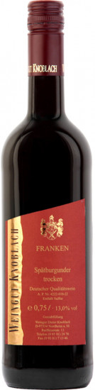 2025 Spätburgunder trocken - Weingut Knoblach