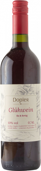 Glühwein - 0,74l Flasche 0,74 L - Weingut Dopler