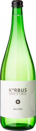 2025 Bacchus. 1 Liter. feinherb 1,0 L - Korbus Wine