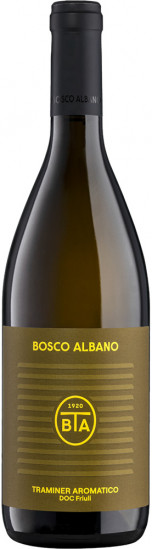 Traminer Aromatico Friuli DOC trocken - Tenuta Bosco Albano