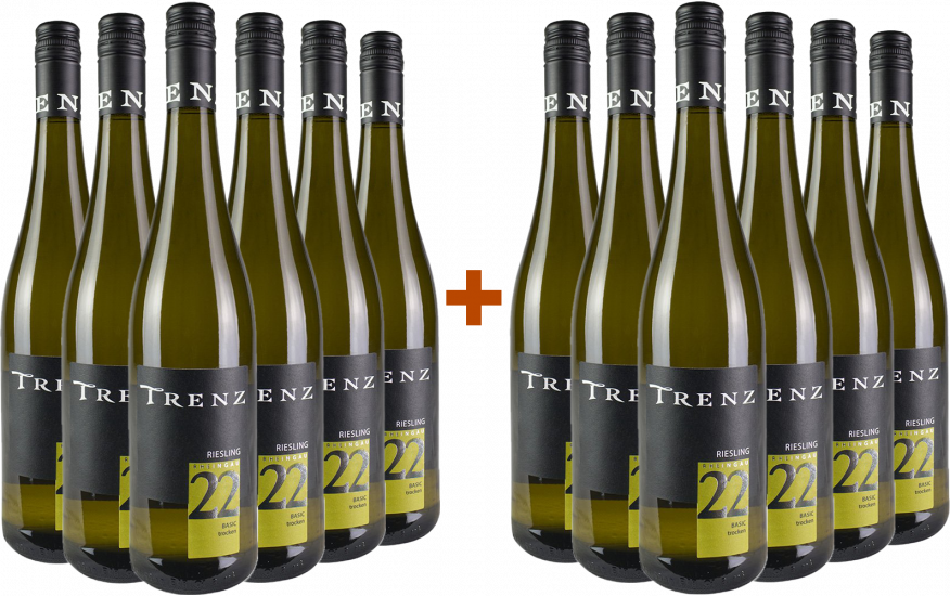 6+6 Paket Basic Riesling - Weingut Trenz