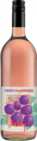2024 Rosé Literwein I RebenHandwerk feinherb 1,0 L - Weingut Röß I RebenHandwerk