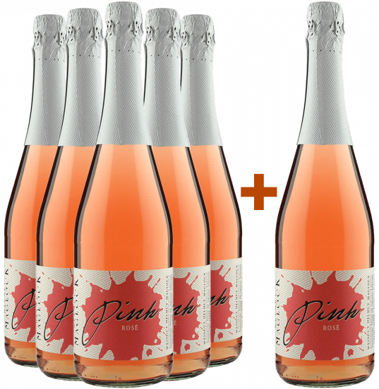 5+1 2024 Rose Frizzante Pink trocken - Weingut Helmut Maglock (DE)